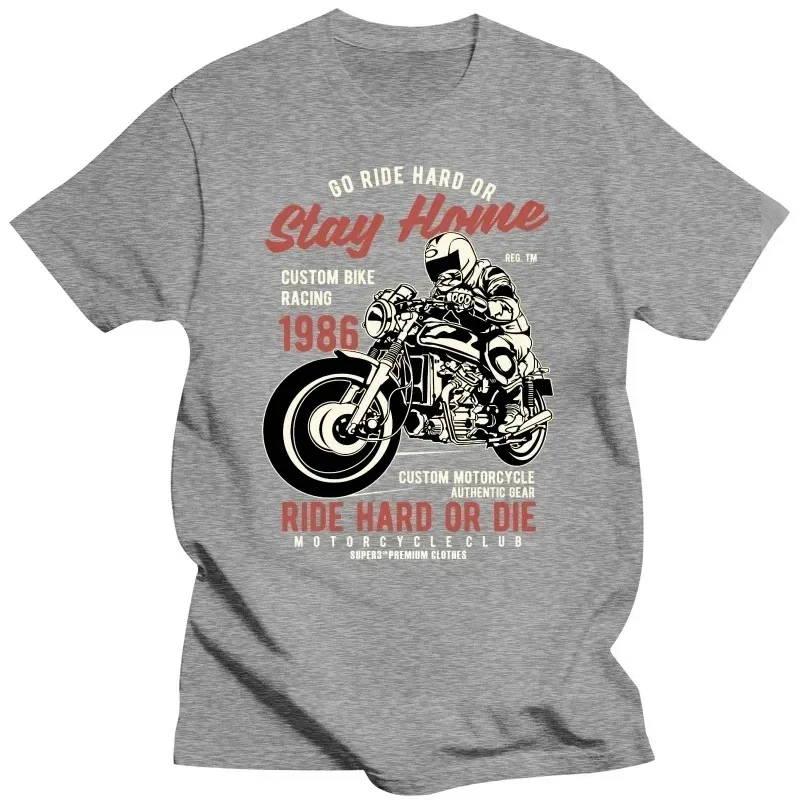 Ride Hard or Die Bike Motorcycle Racer Men T Shirt Fashion Funko Pop 4XL 5XL 6XL O-neck Cotton Custom Short Sleeve Mens T Shirts