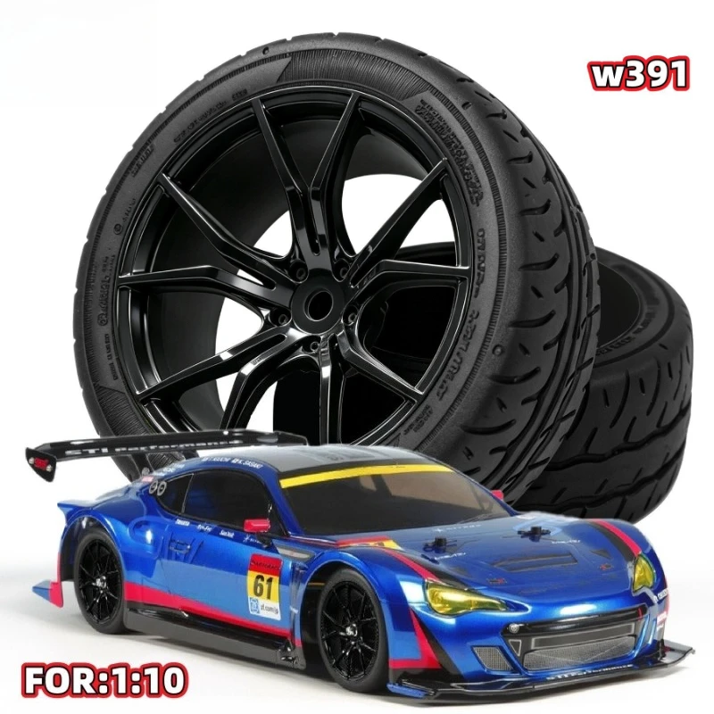 1/10 MST RS W391 RC Rally Car Tires Replacement Tyres for XV02 TT01 RC Racing Upgrade Spare Parts for Electric RC Models