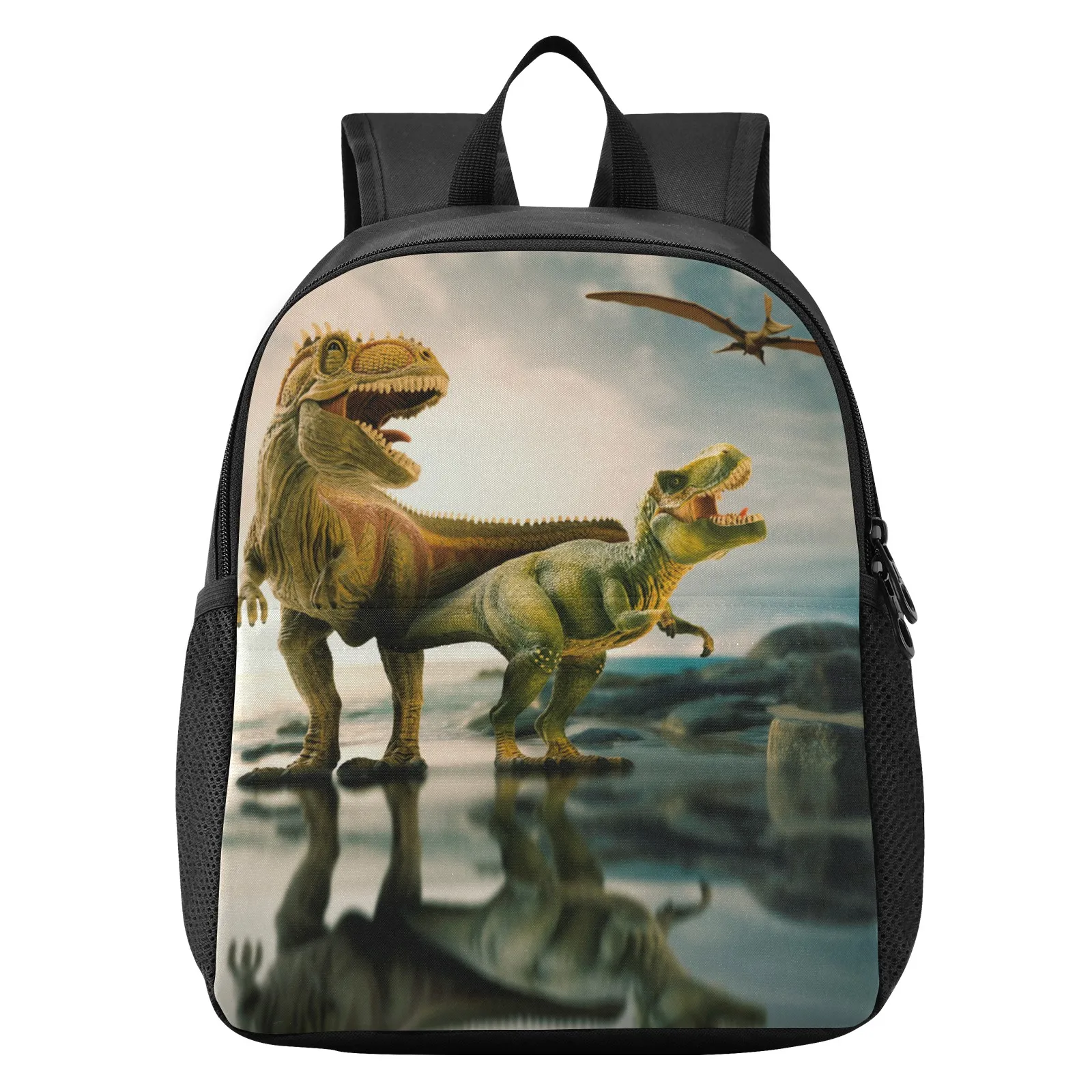 Ryvnso Dinosaur Children Backpack Kids Toddler School Bags Dino Kindergarten Preschool Bag 2-6 Years Old Schoolbag For Boy Girls