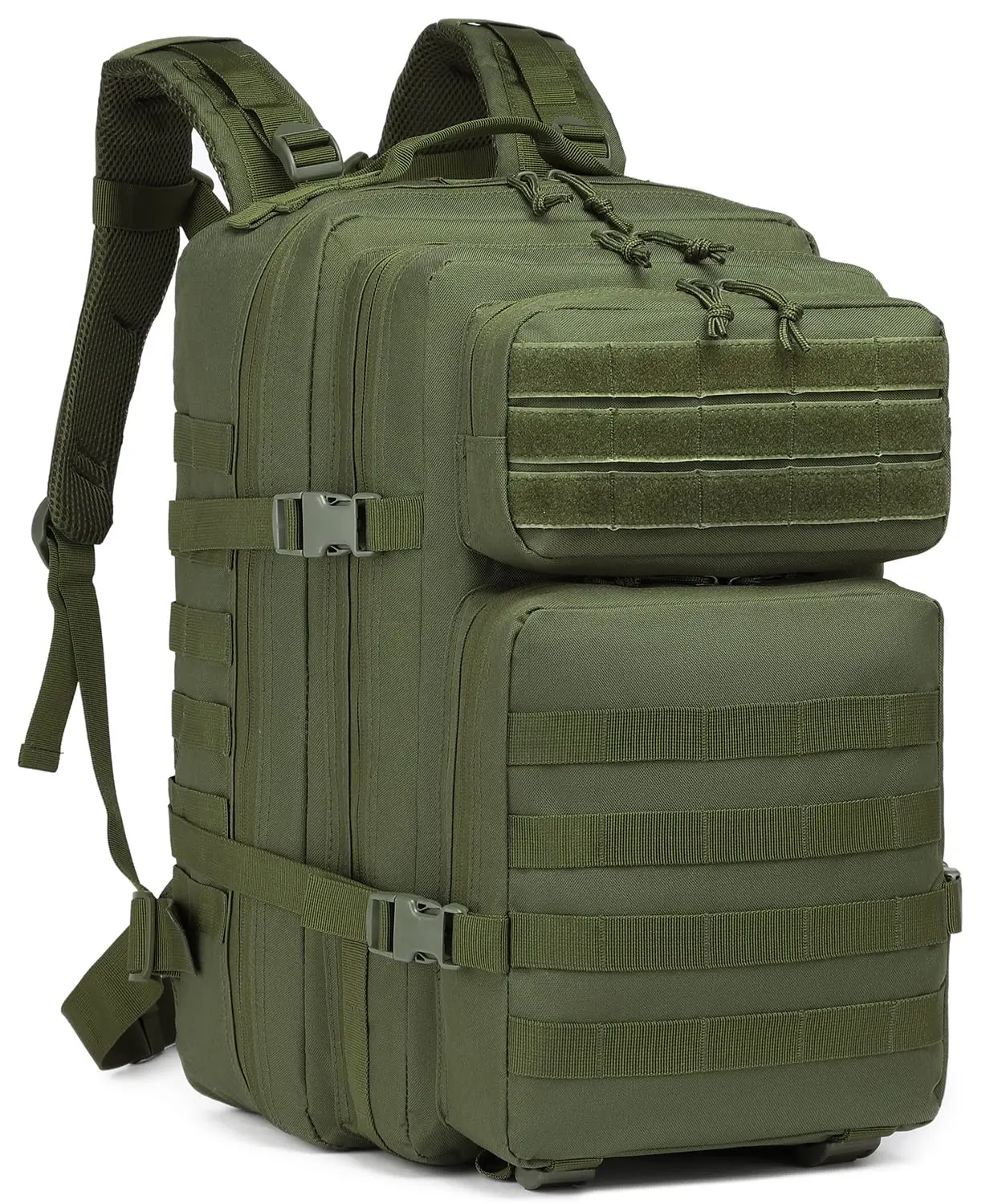 45L Tactische Rugzakken Molle Assault Pack 3-Dagen Bug Out Bag Wandelen Trekking Rugzak Fitness Kamperen, Dagelijks Werk