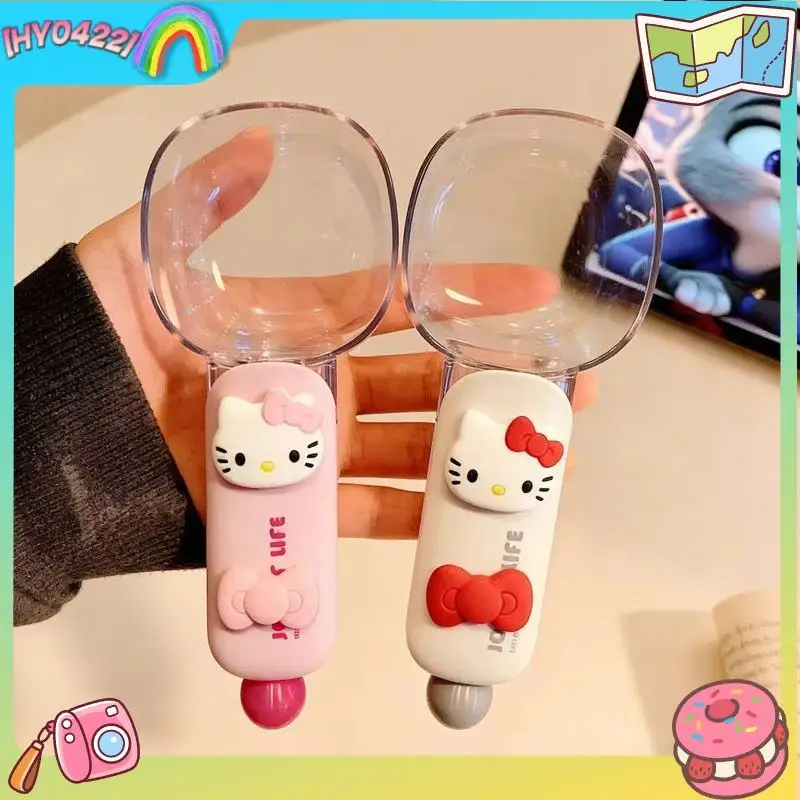 

Cute Kt Multifunctional Rice Scoop Food Grade Measuring Spoon With Scale Moisture Proof Insect Proof Flour Cup For Home Kitchen