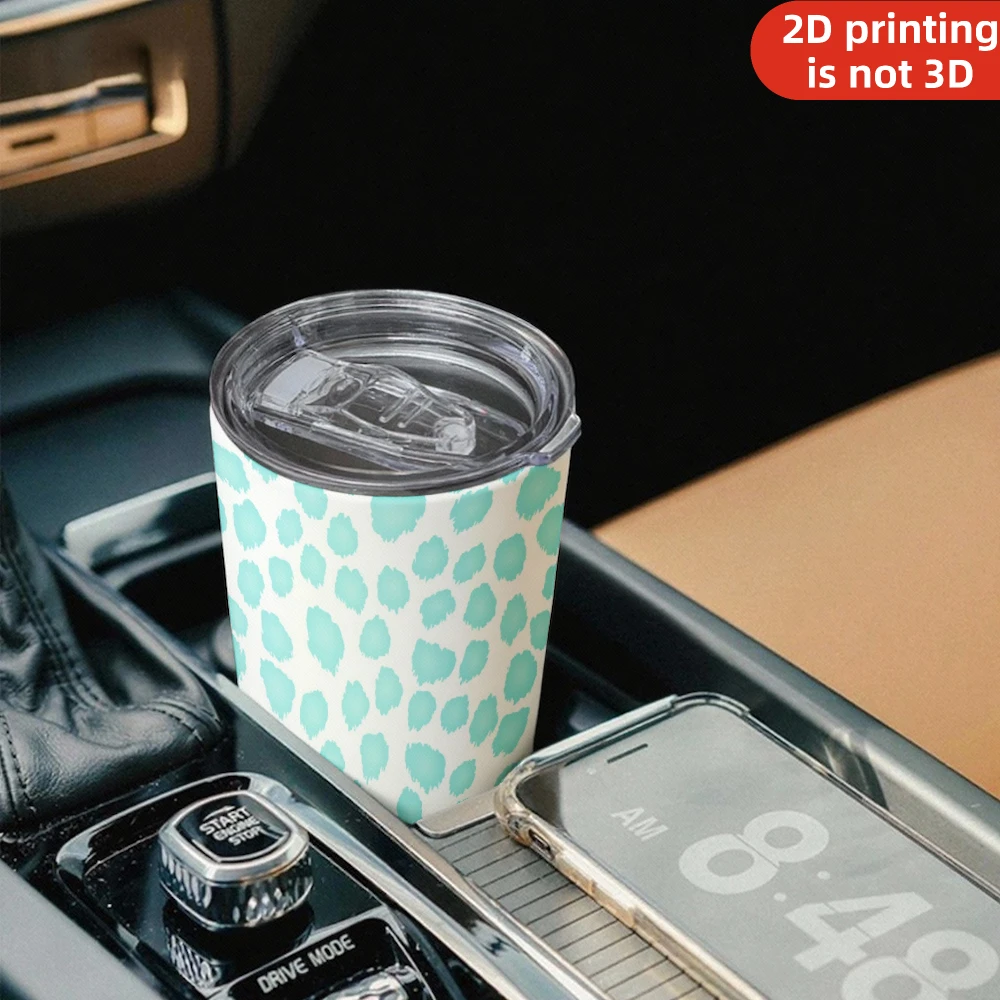20oz Mint Teal Watercolor Leop - Tumbler 20Oz White review and price