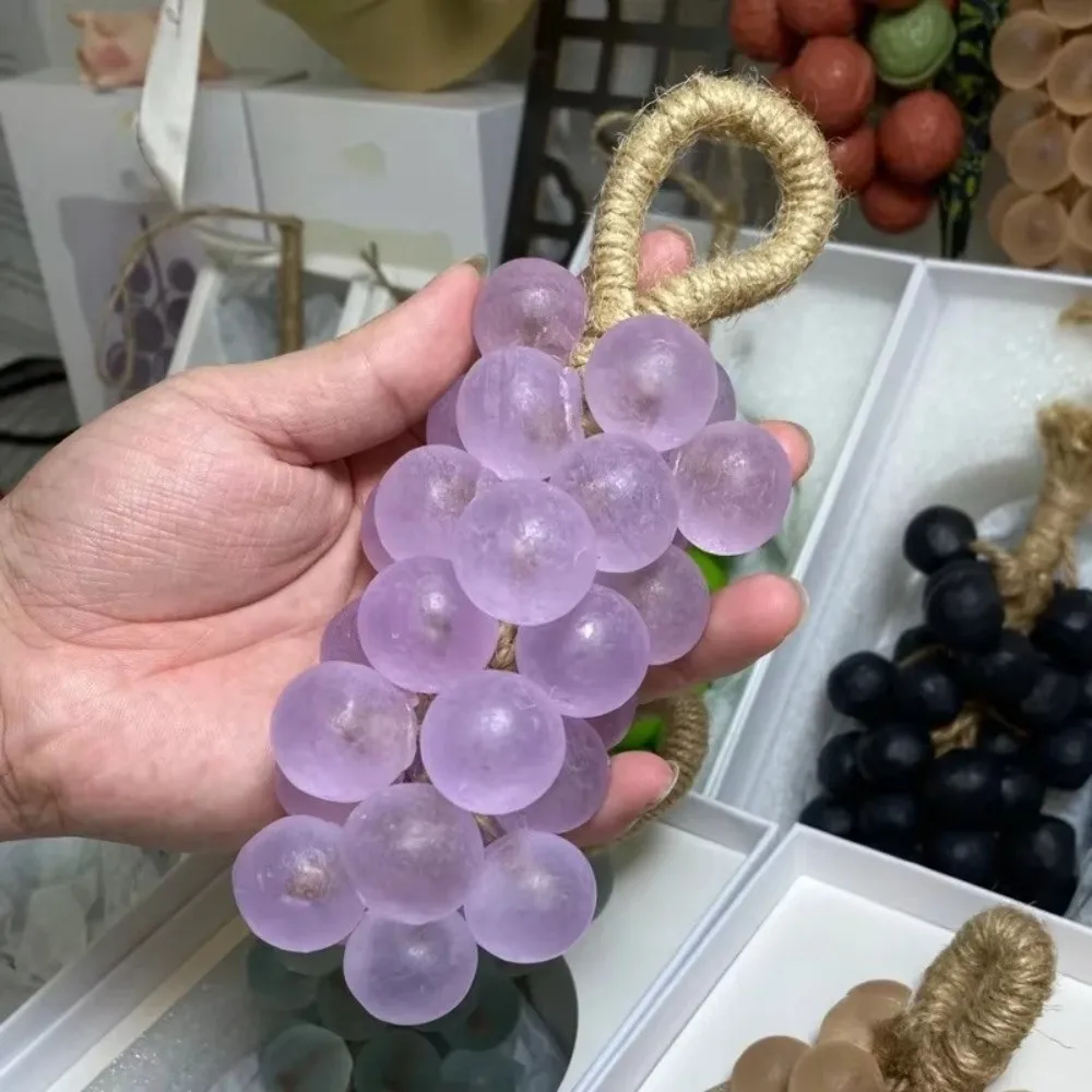 

New Handmade Grape Soap on a Rope Clear DIY Grape Soap Whole Bunch Hand Soap Grape Soap