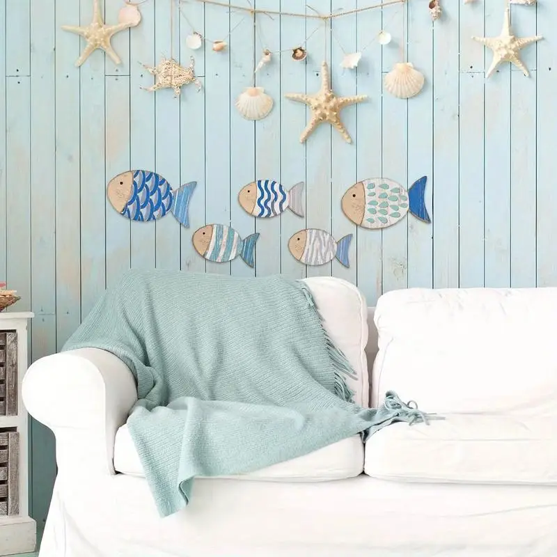 

Рыба Настенный Декор Деревянная Тропическая Рыба Декор Для Ванной Комнаты Деревенский Винтаж Прибрежная Тема Искусство Для Бассейна Озеро Дом Спальня Гостиная