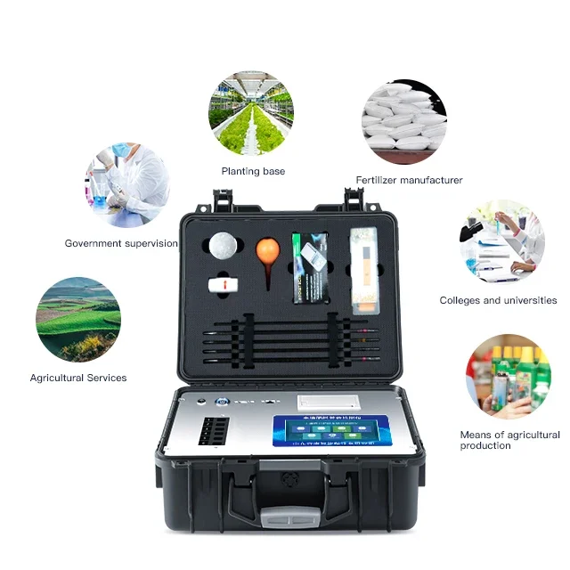 

Low Price Soil Nutrient Detector Fast Measuring Instrument Soil Rapid Fertility Tester Agriculture Soil NPK Test Equipment