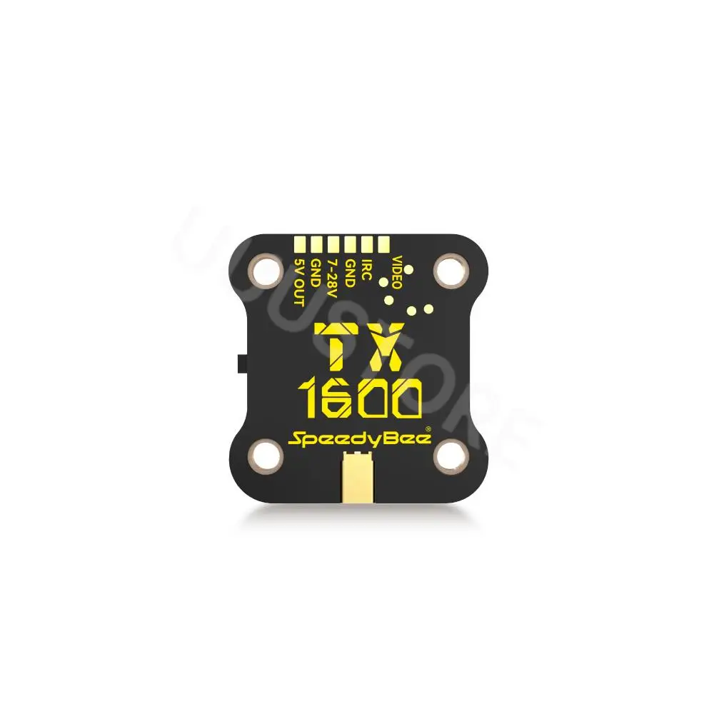 ULTRA 5.8Ghz SpeedyBee TX 1600mW 1.6W 48CH VTX Video Transmitter PIT/25-1.6W Switchable CNC shell for RC FPV Racing Drone