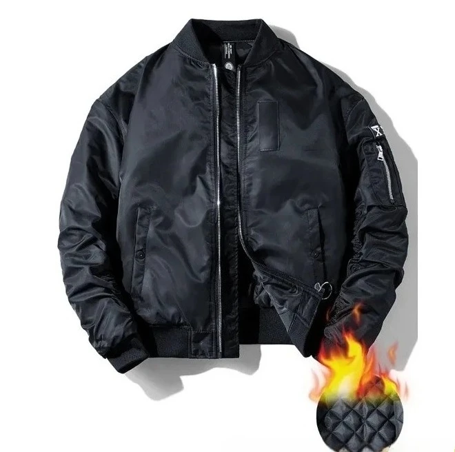 

Winter Outdoor Hiking Camping with Plush Warm Cotton Clothing Comfortable and Fashionable Men's Trendy Versatile Collar Jacket