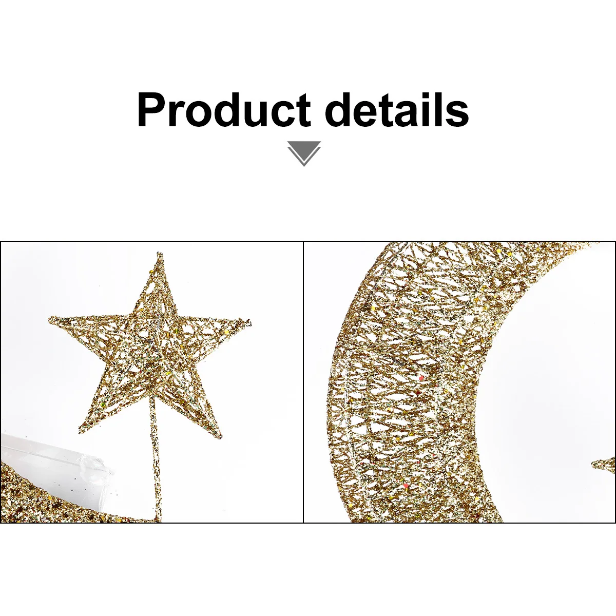

Wrought Iron Star Hanging Decoration Christmas Metal Ornaments Special Moon Wall Decorations