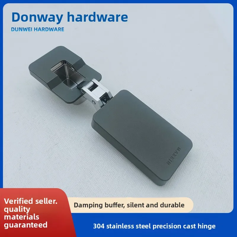 Ultra Thin Stainless Steel Soft Close Cabinet Hinge Wardrobe Cupboard Doors Hydraulic Silent Damping Hardware Compact Millimeter
