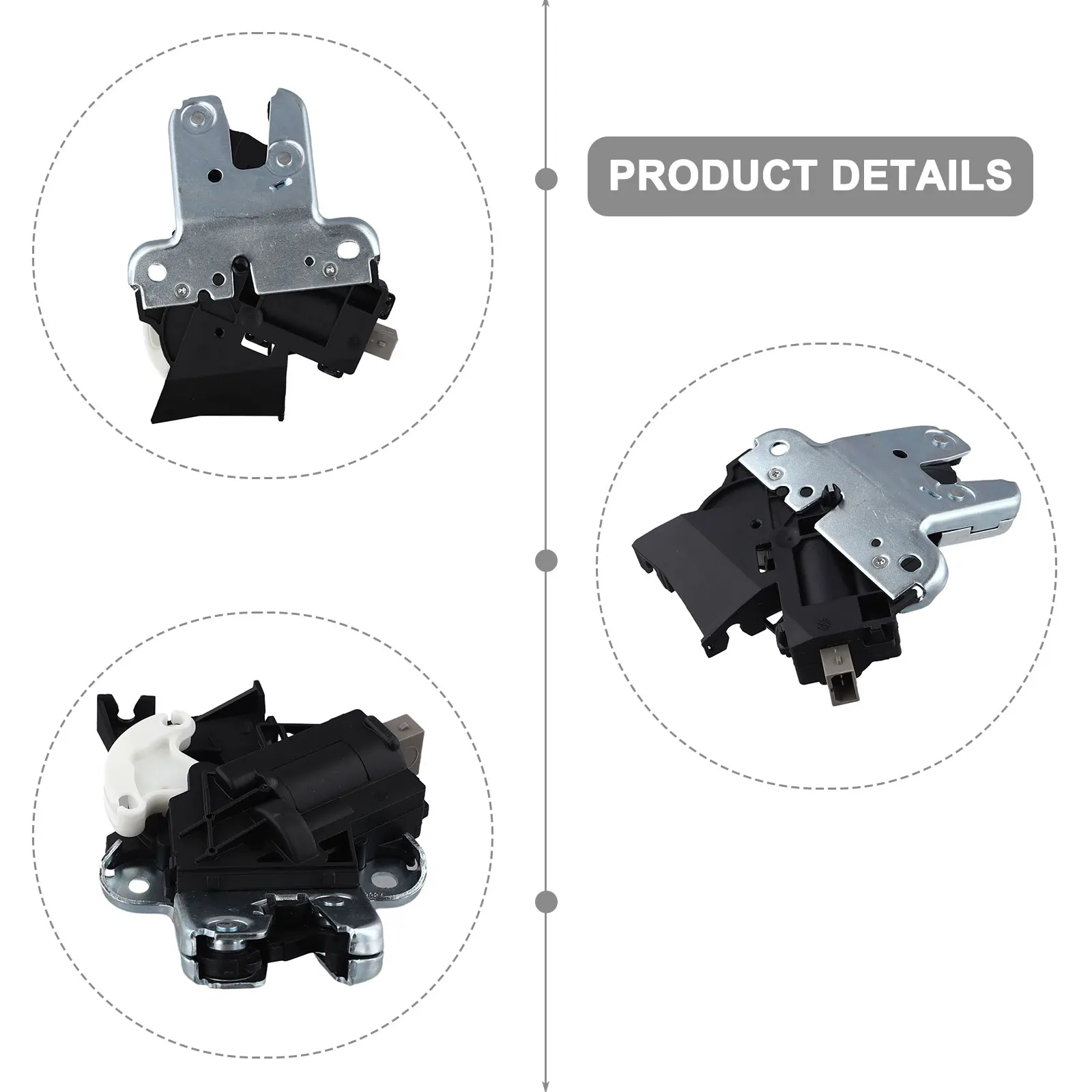 

Vehicle Maintenance Rear Boot Latch Interior Door Panel OE Reference 4F5827505A Robust Materials For Longevity