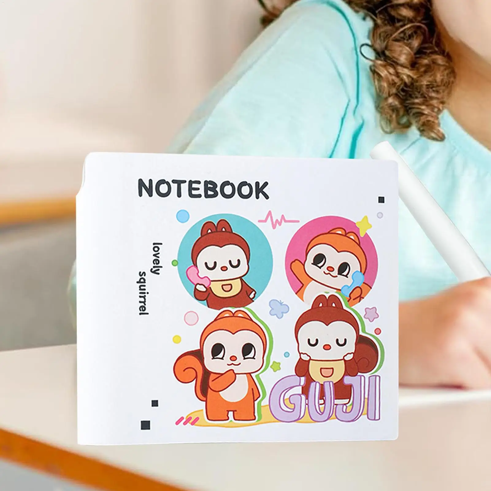 Cadernos estéticos planejador de trabalho de animais bonito papelaria planejador diário para trabalho escolar faculdade enfermagem viagem diário