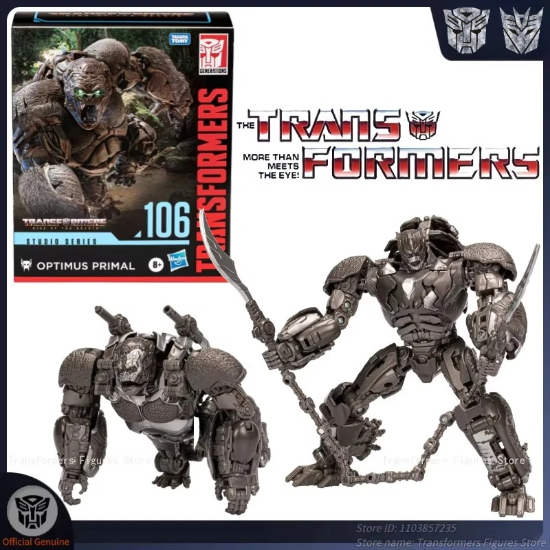 في المخزون محولات ستوديو سلسلة SS-106 أوبتيموس البدائي G1 فيلم نموذج لجسم أنيمي عمل تشوه لعبة روبوت مهرجان هدية