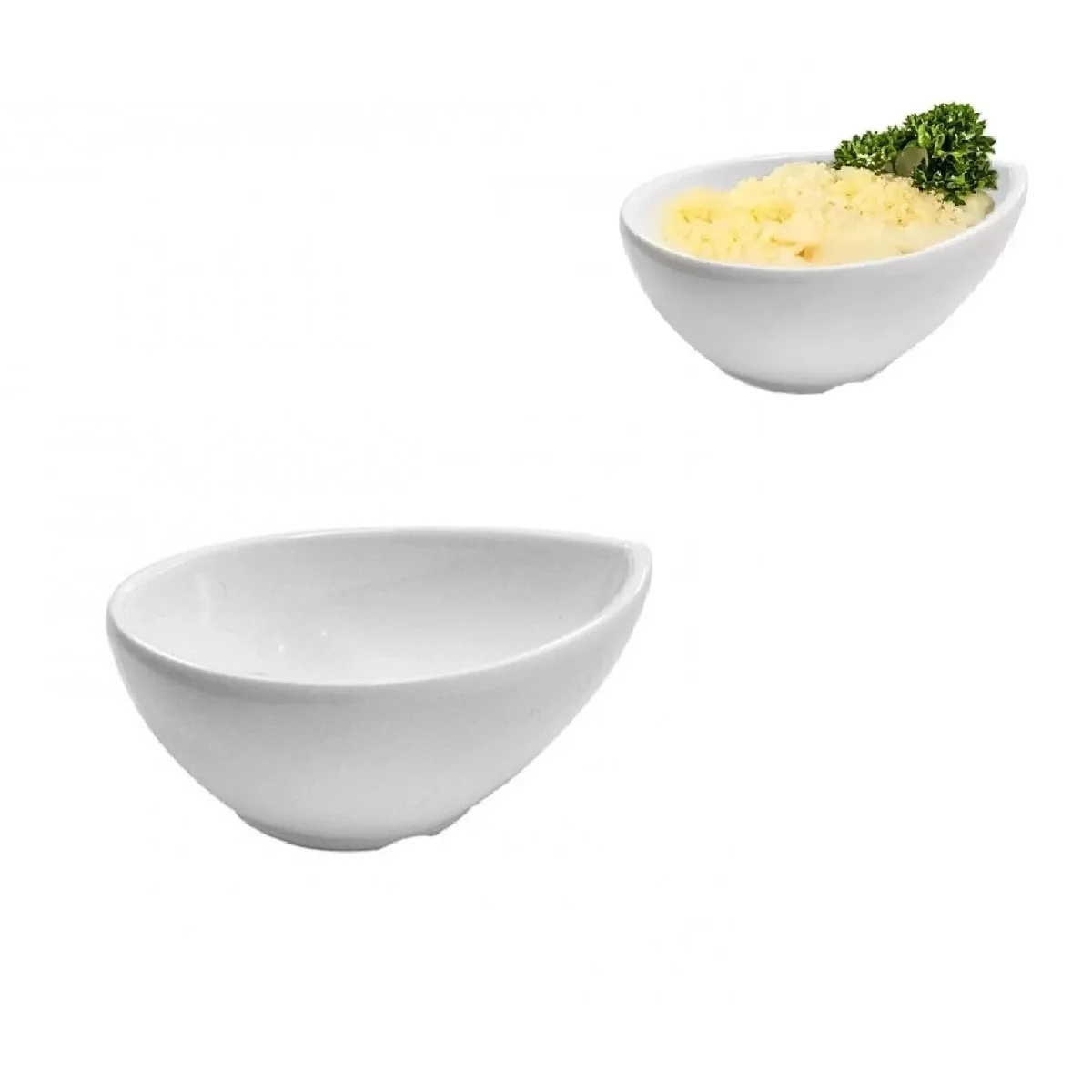 Mini Down Drop For Finger Food In Melamine