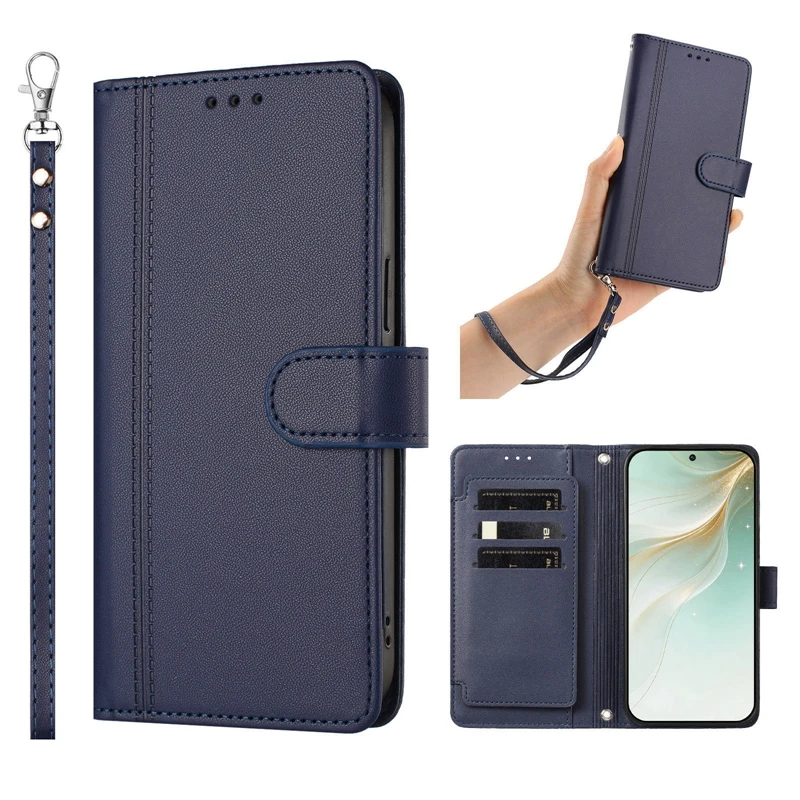 Leather Flip Case For Funda Sony Xperia 10 VIII Case on For Sony 10 VIII XQ-GH54 XQ-GE54 Multi 9-Card Wallet Holder Cover Coque