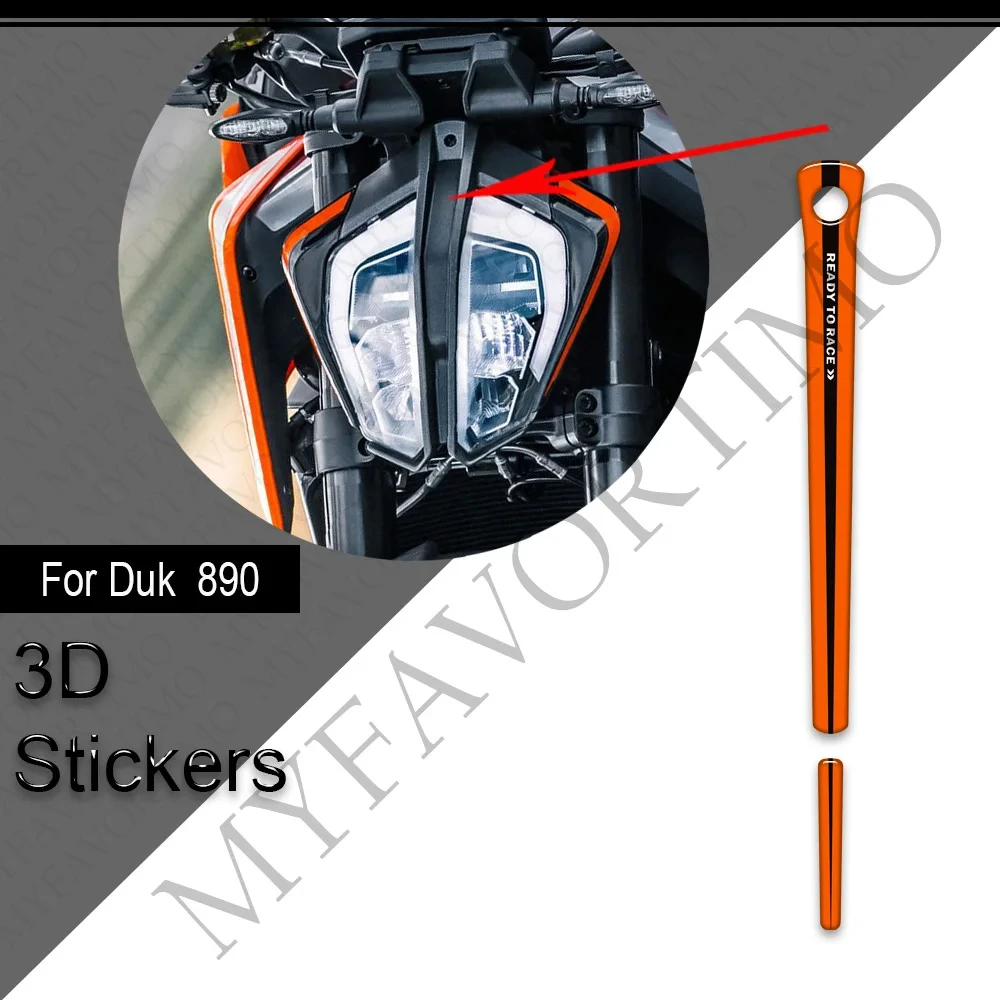 

For 890 Duk 2021 - 2024 Motorcycle Fairing Fender Protector Tank Pad Side Grips Gas Fuel Oil Kit Knee Stickers moto Decals