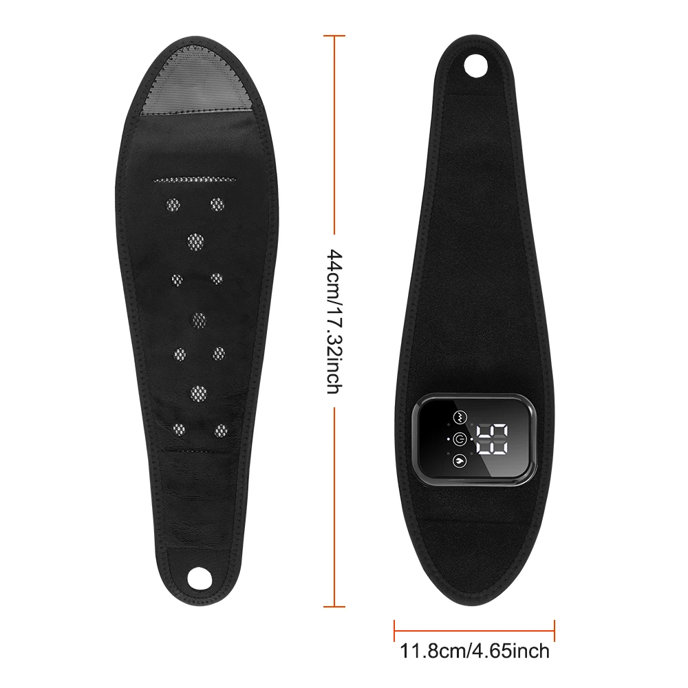 Beheizte Handgelenkbandage mit Vibration, Wärmende Handgelenkstütze 3 Wärmestufen 3 Massagemodi mit Timer, USB Kabellos für Links Rechts – Detail 11