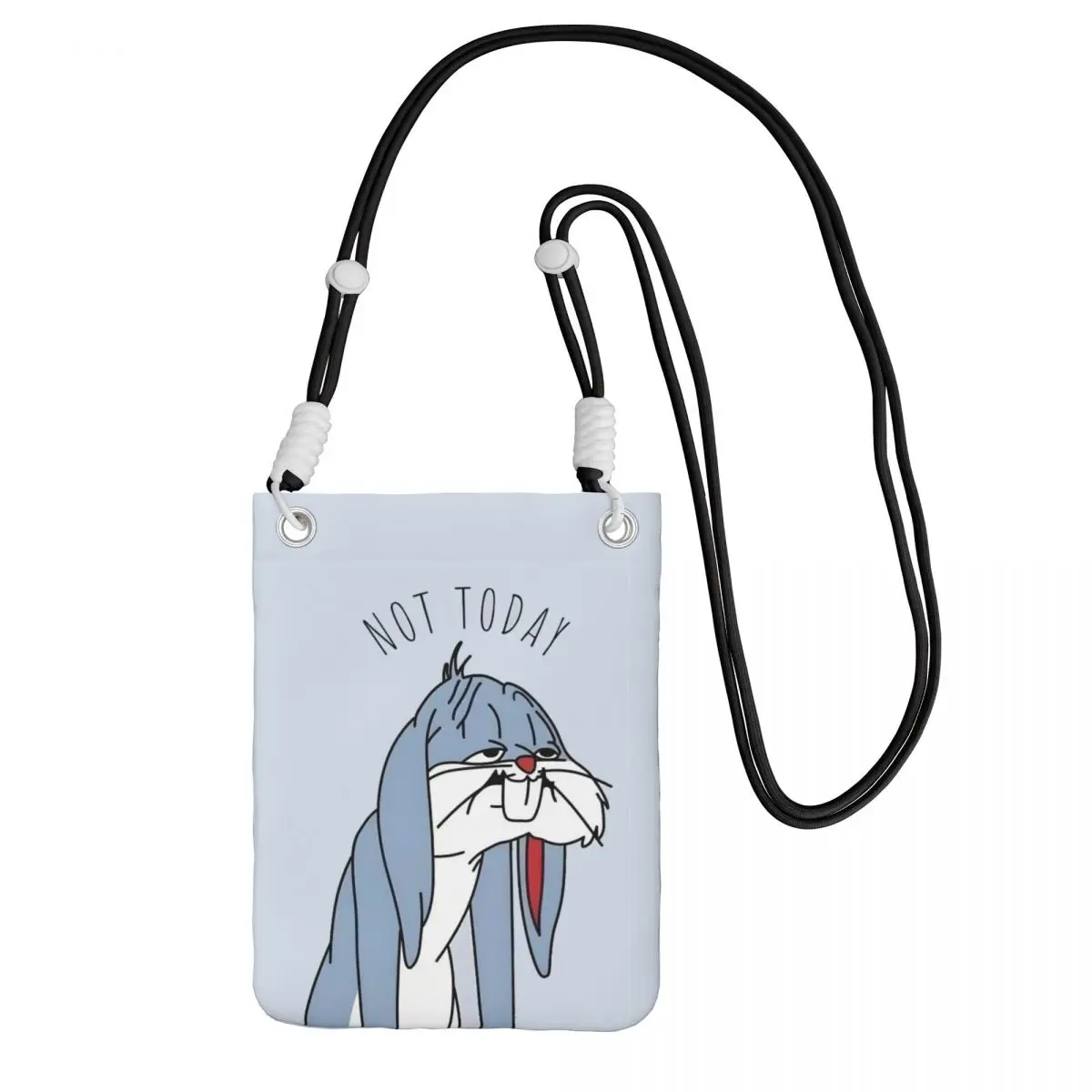 

Сумка для мобильного телефона B-Bugs B-Bunny на заказ для женщин и мужчин, сумка через плечо с кроликом в стиле аниме, сумка для карт, мини-кошелек на плечо, кошелек