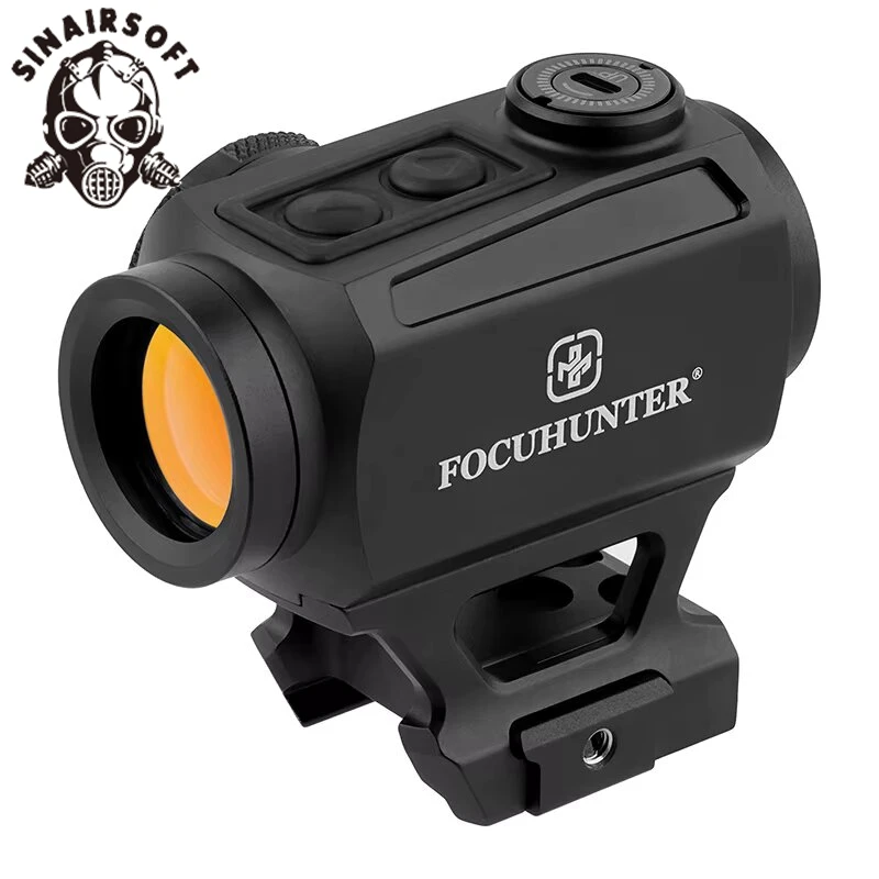 

1x20 3MOA Red Dot Sight w/ Riser Mount Optics Scope Shake Awake 10 Brigthness