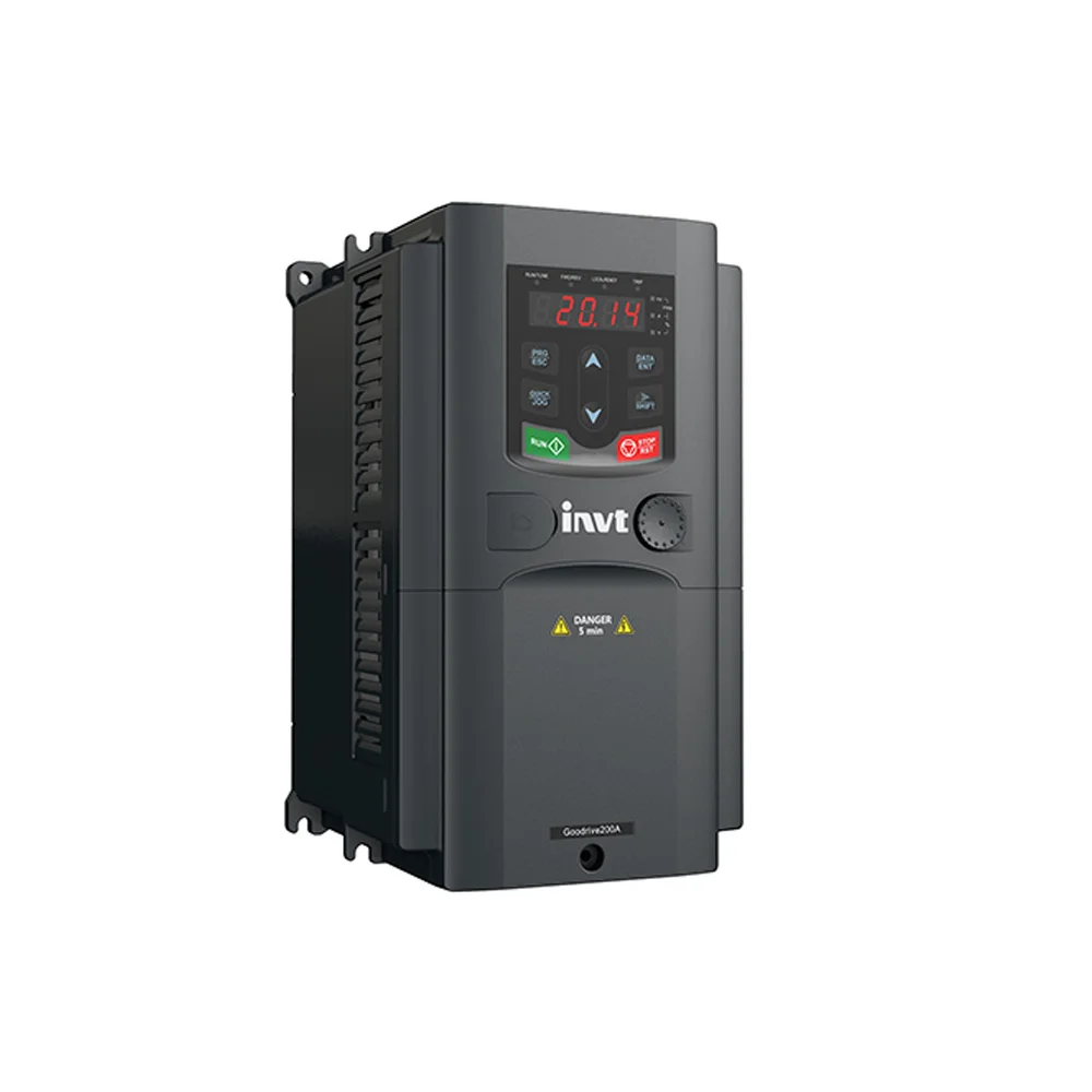 New Update 380V GD200A－004G/5R5P－4 INVT Frequency Inverter 3 Phase 4/5.5Kw 9.5/14A Converter