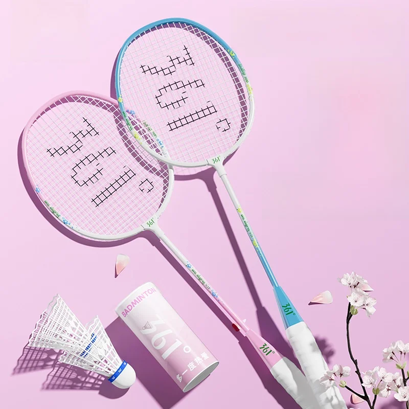 ultra-light-high-durability-badminton-racket-set-361°-professional-beginner-friendly-aesthetic-dual-racket-package