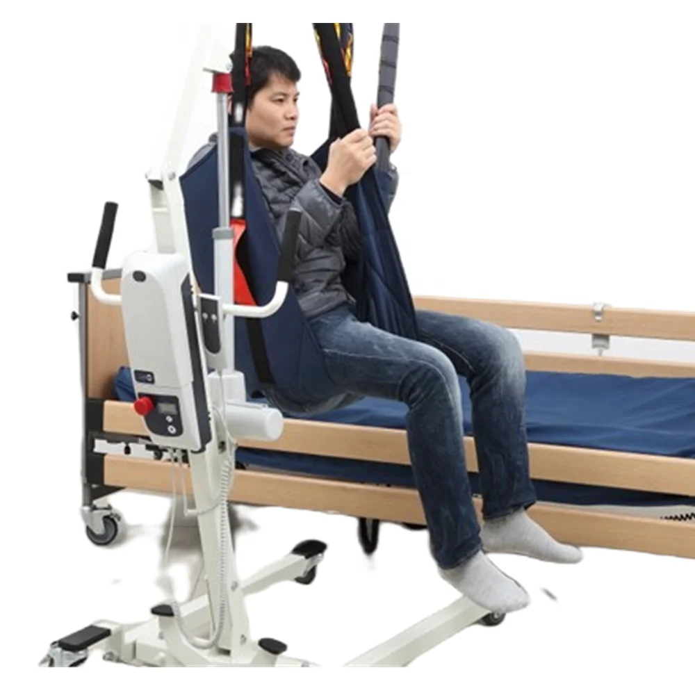 Electric patient lift equipment for transferring ceiling lifters for people with disabilities