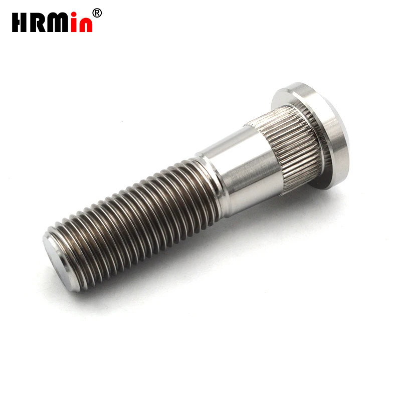 

HRmin Gr5 Titanium Ti-6Al-4V Wheel hud Stud screw M14x1.5x50/60mm for Tesla Automobile Vehicle Car