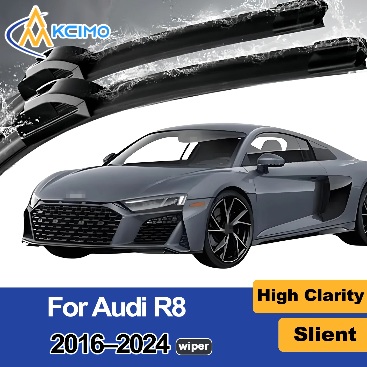 

2PCS New Front Windshield Wiper Blade for Audi R8 4S 2016-2024 Front Windshield Auto Wipers Blade Accessories 2024 2023 2022