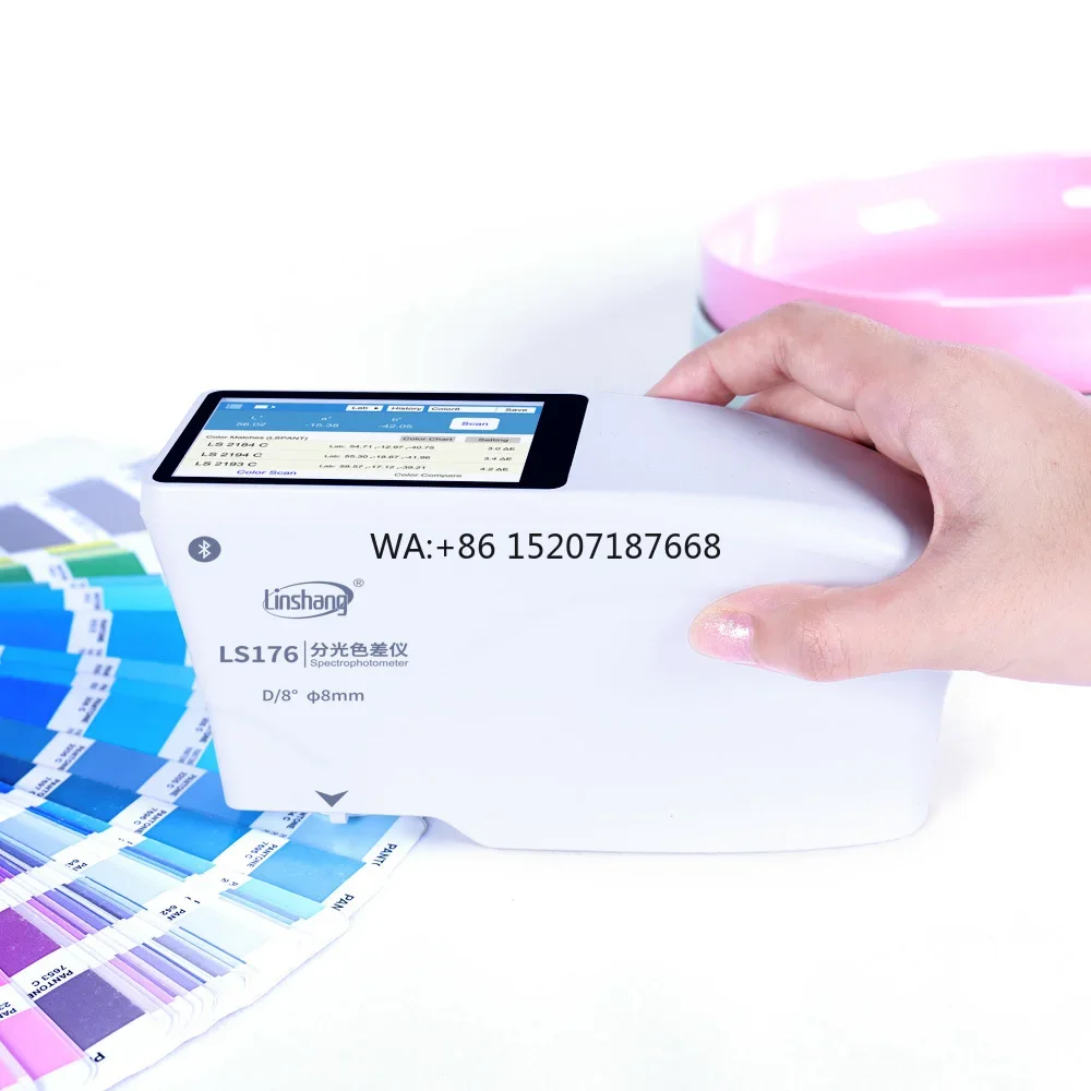 

LS176 D/8 Cheap Spectrophotometer Price Reflective Curve Portable Spectrophotometer Digital Colorimeter