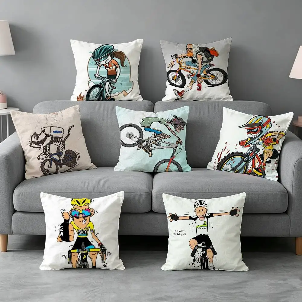Brompton LOGO-o Pillow cover gift High definition digital printing,Surprise  vivid pattern Household.
