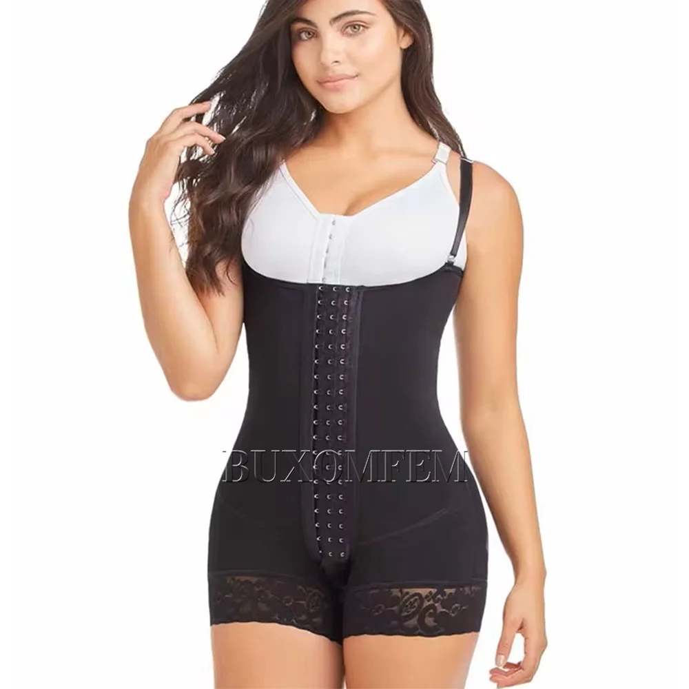 High Compression Body Shapewear Women Fajas Colombianas Corrective Girdle Tummy Control Post Liposuction BBL Slimming Waist Belt
