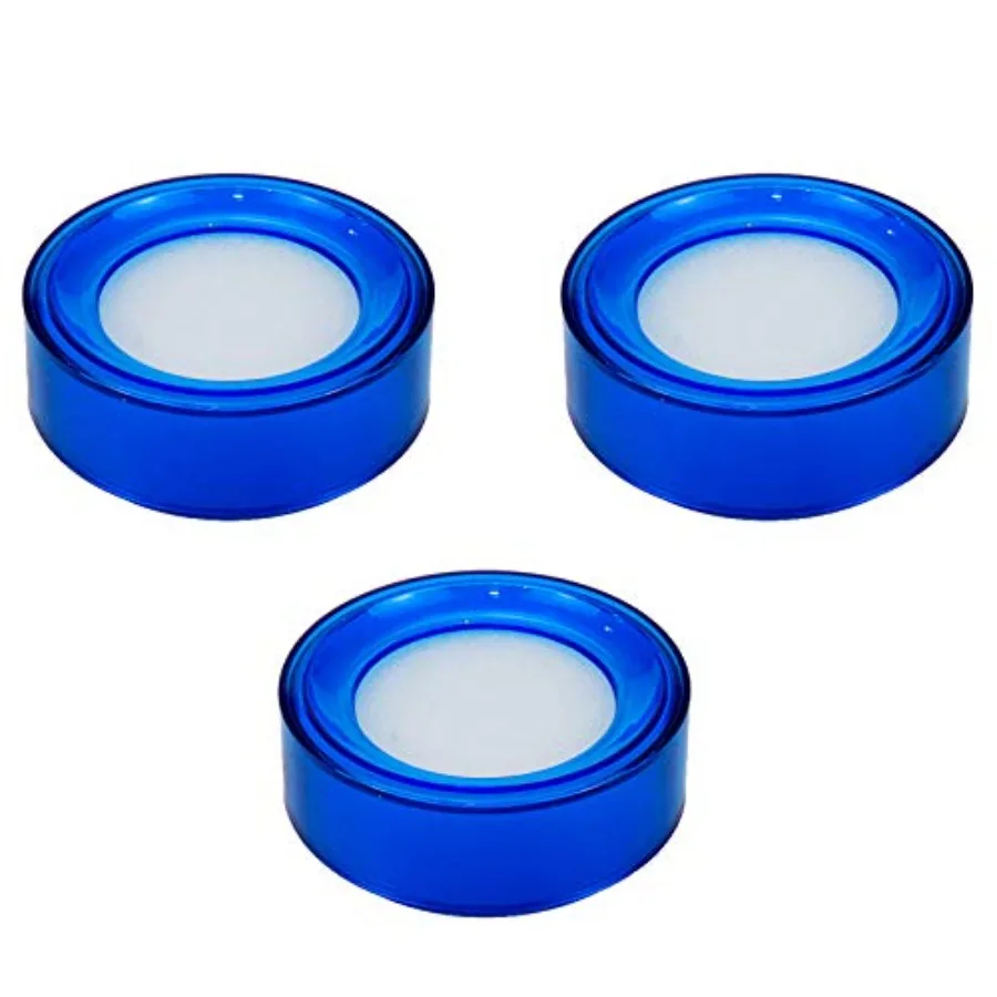 

Desktop Sponge Finger Wet Moistener 2.7" Dia - 3pcs