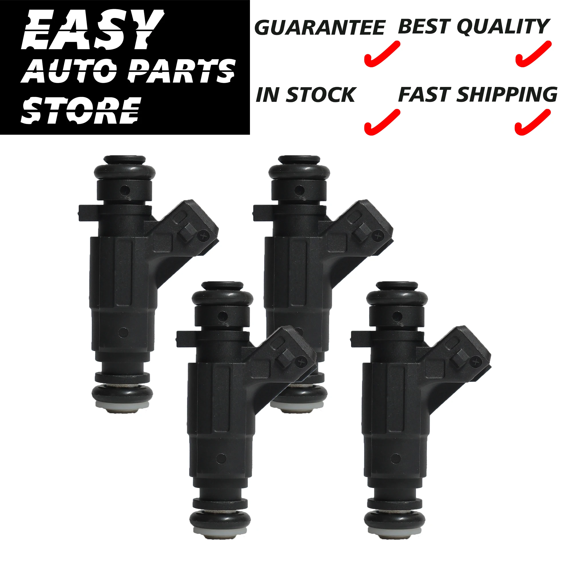 Fuel Injector,OEM 0280156403,For GOLF SAVERIO SPACEFOX VOYAGE CROSSFOX 1.6T,Set of 4,2 year warranty,in stock