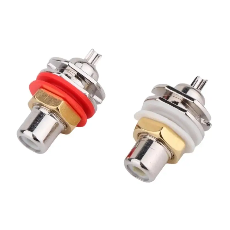 652F High Conductivity Female Connectors Adapter Socket Feature Rhodium Coating for Secure Solder Joint Formation
