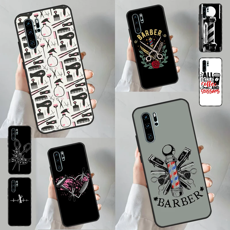 Hair Stylist Hairdresser Case For Huawei Nova Y70 Y60 Y90 Y91 Y61 9 10 SE 11i 8i 7i 3i 5T P30 P40 Lite P60 Pro Funda