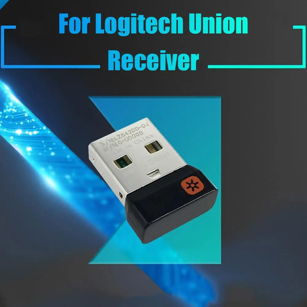 Receptor Dongle inalámbrico, adaptador USB unificador para teclado y ratón Logitech, conectar 6 dispositivos MX M905, M950, M505, M510, M525