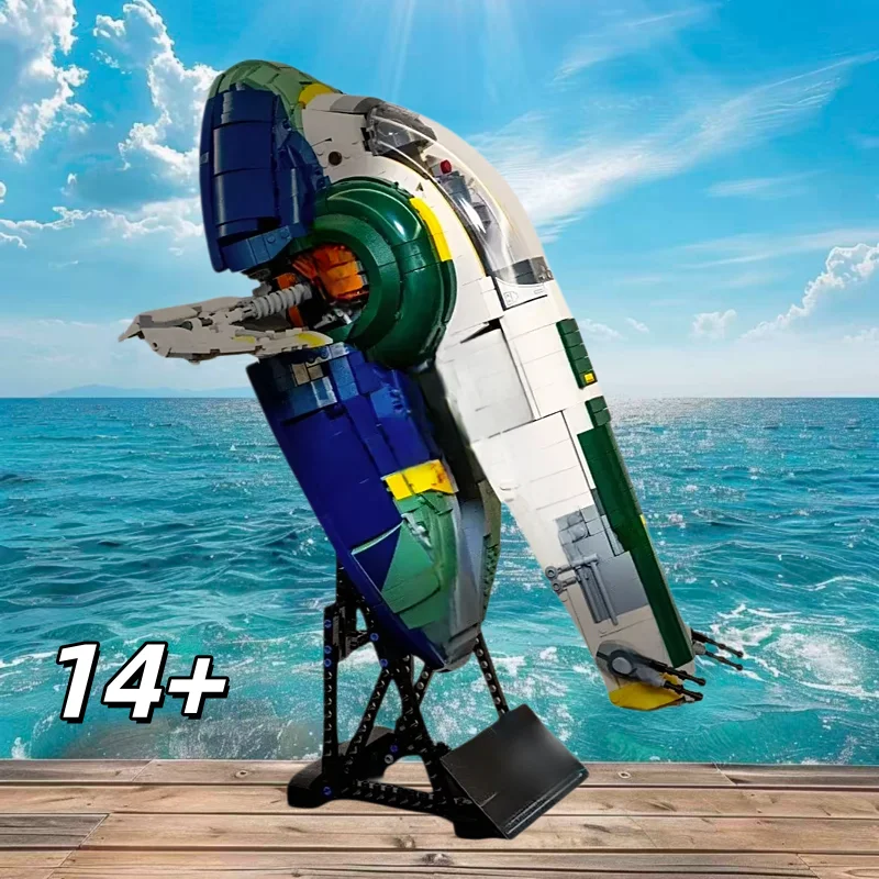 

Новая модель космического корабля 2970 из строительных блоков MOC 2026 года, сложная сборная игрушка для взрослых, коллекционная, для декора дома, на день рождения, для вечеринки