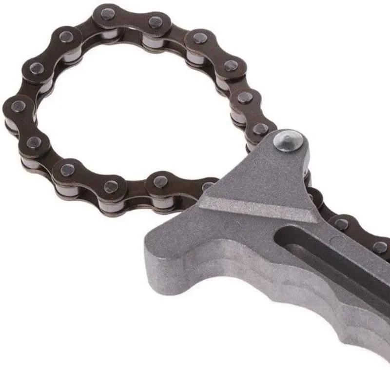 Verstellbarer Ölfilter-Kettenzangen-Entferner für Auto und Motorrad, universelles, langlebiges Handwerkzeug für Motoren – Detail 5