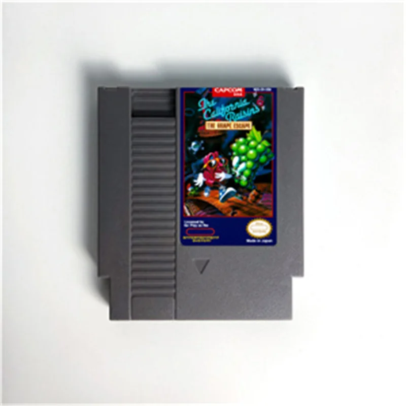 Game Cartridge  The California Raisins - The Grape Escape for 72 PINS Game Console  Retro