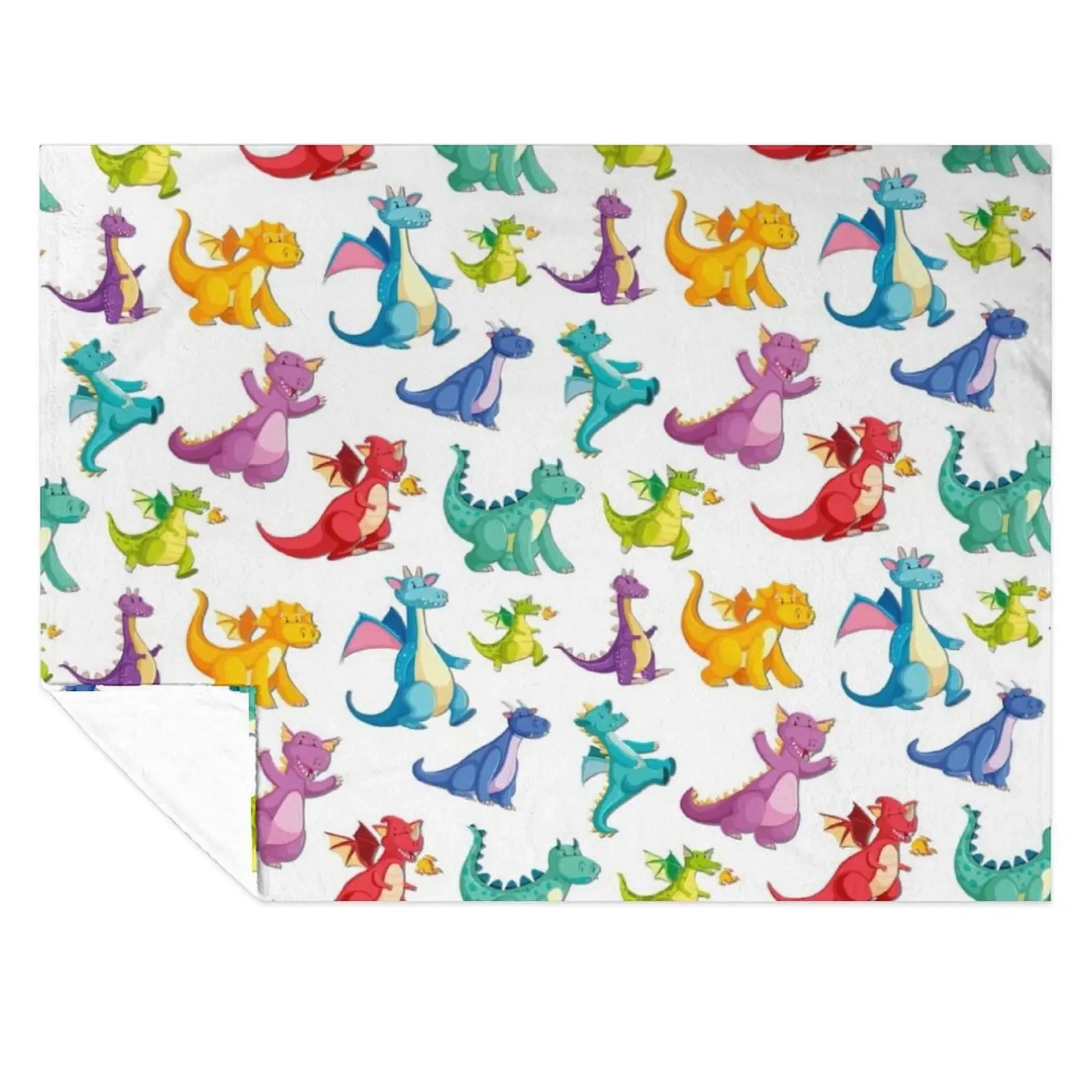 

Dragon Fire Pattern Throw Blanket Decorative Throw Soft Beds Softest Bed Fashionable Blankets