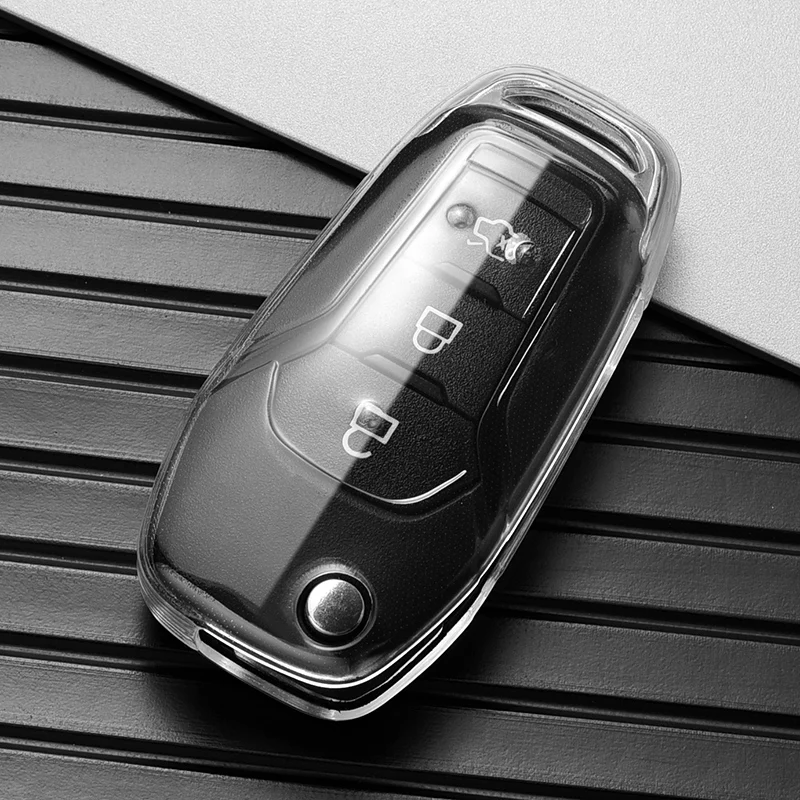New Tpu Style Car Key Case Cover for Ford Ranger C-Max S-Max Focus Galaxy Mondeo Transit Tourneo Custom Ranger Accessories