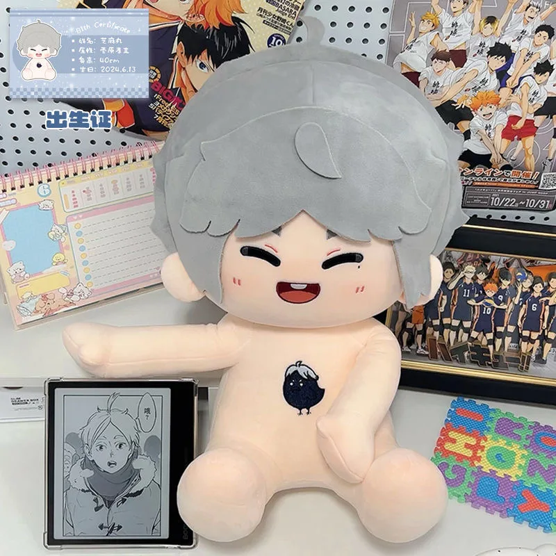 스가와라 코시 코스프레 애니메이션 봉제 베개, 귀여운 만화 인테리어 장식, 소년 생일 선물, 40cm