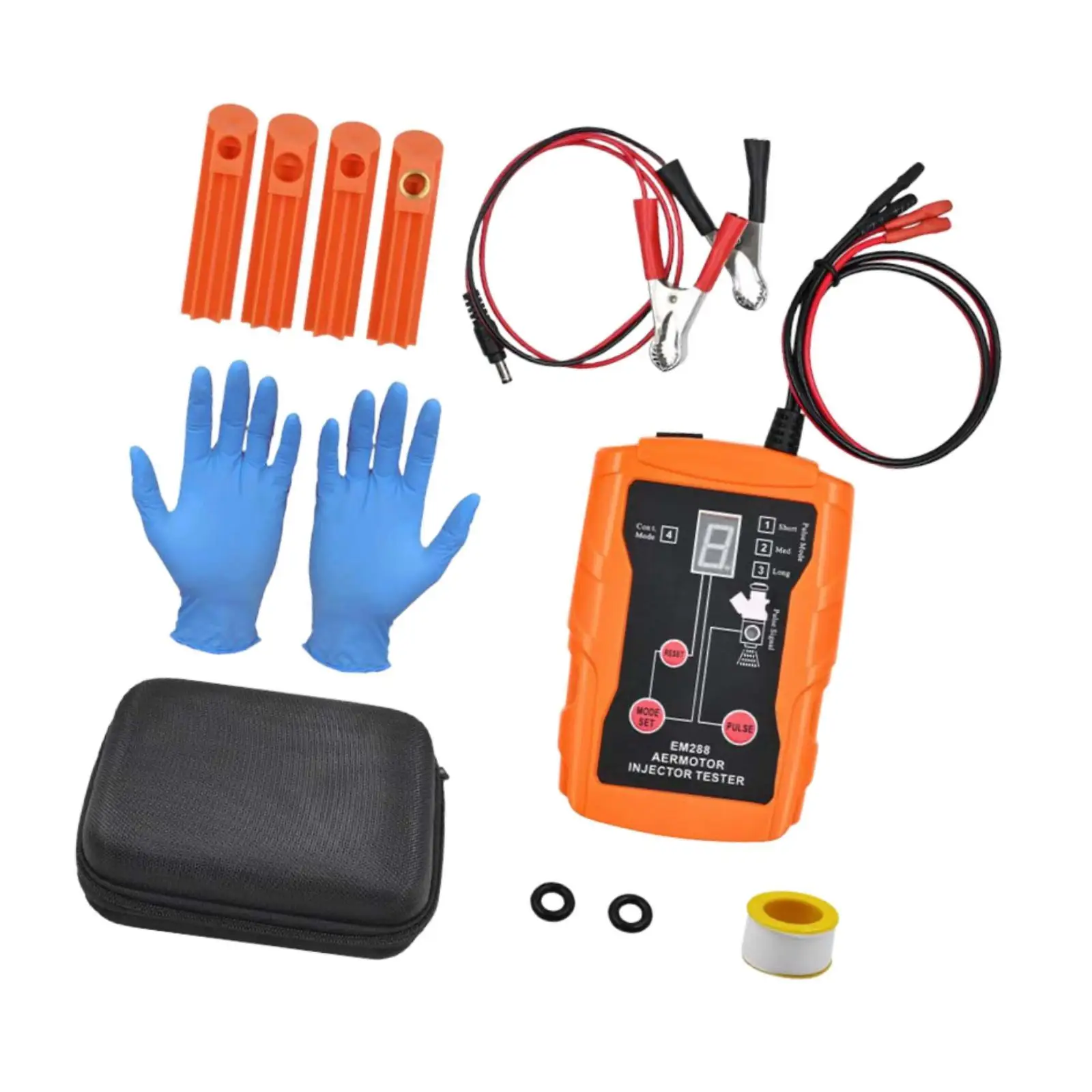 

Тестер топливных форсунок, набор инструментов для очистки, многофункциональные высокопроизводительные принадлежности для ремонта, автомобильные аксессуары, инструменты для чистки «сделай сам»