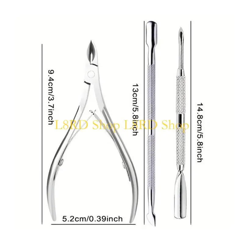 L8RD 7PCS praktyczne paznokcie Zestaw Zestaw paznokci paznokci Pieczec Proczysta Nial Zestawy Clippers Kompleksowe narzędzia do