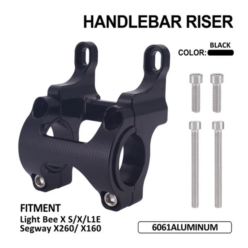 

Compatible with Light Bee Handlebar Stem Direct-Mount CNC Aluminum Alloy Conversion Kit Handlebar Stem