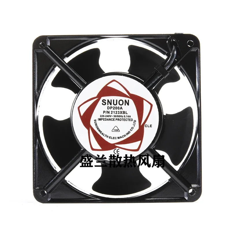 

SUNON PD200A P/N2123XBL AC 220 В 0,14 А 120x120x38 мм 2-проводной охлаждающий вентилятор для сервера