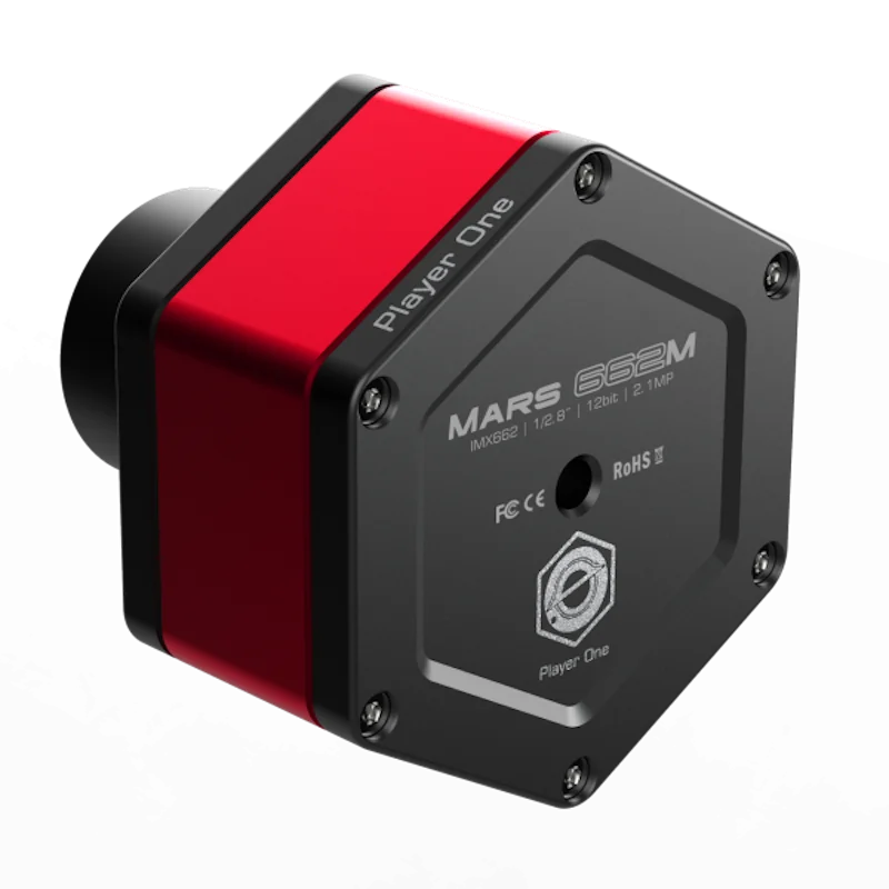 Player One Mars 662M USB3.0 Mono Planetary Camera IMX662 Astronomical Photography