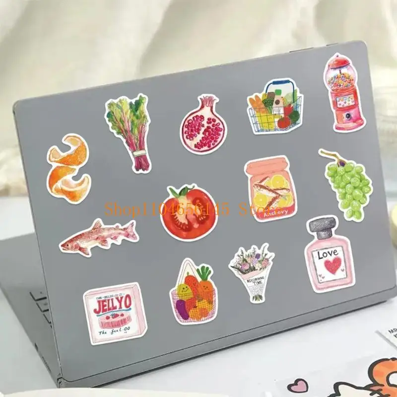 5asd 50 Mediterranean Aesthetic Decals Reusable Waterproof Stickers for Customizing Backpacks Bottles Tools