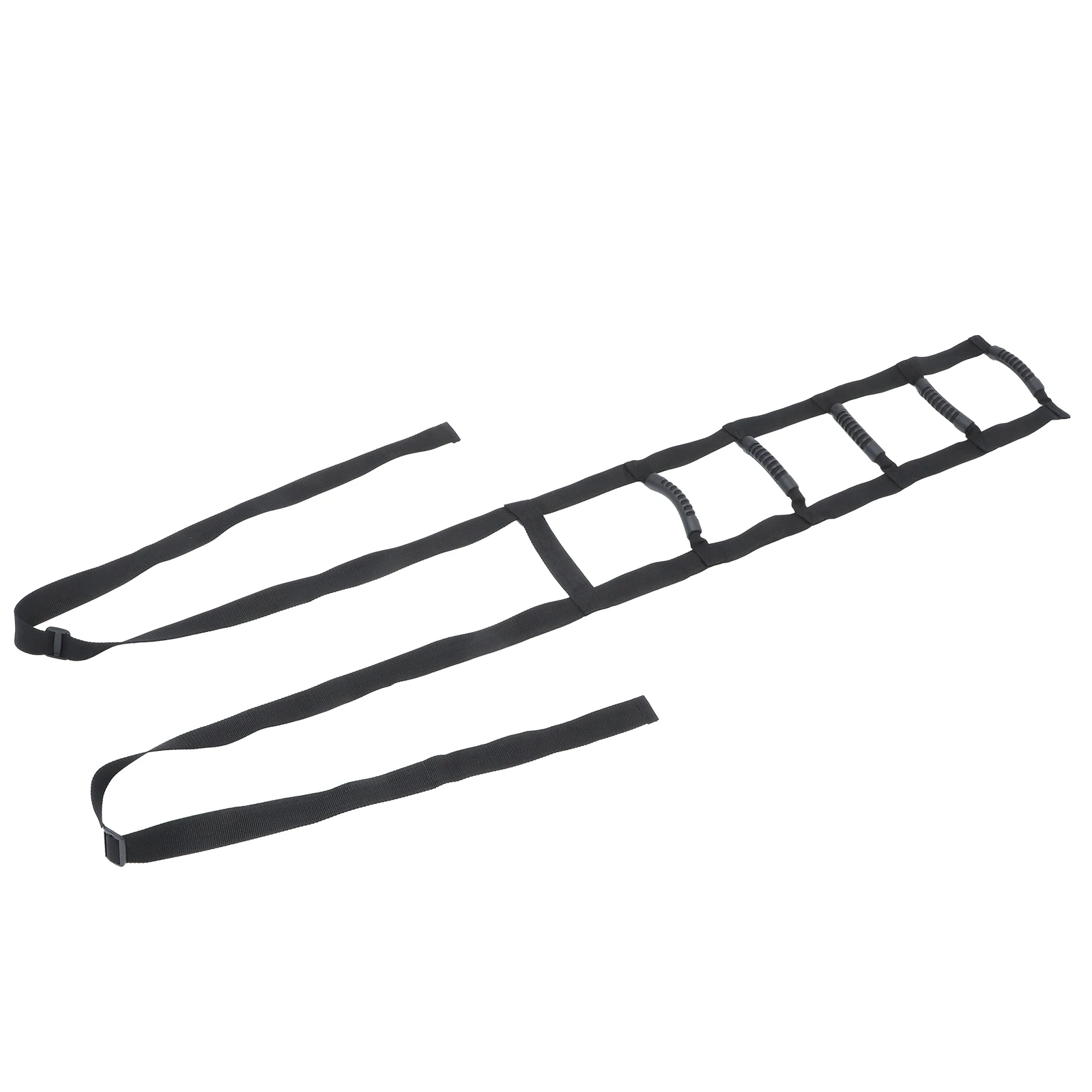 

Elderly Wake up Aid Black Folding Assist Device Bed Ladder Support Pull Strap Oxford Cloth Durability Practical Hands Not Slip