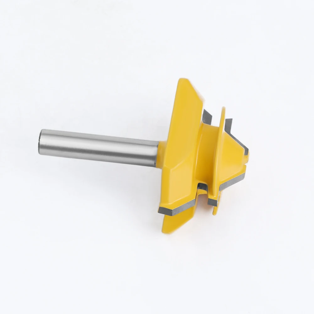 Imagem -02 - Grau Bloqueio Miter Router Bit Estoque Tenon Cutter Ferramentas para Trabalhar Madeira Bit de Madeira 1pc 1pc Mc03135 Lavie45