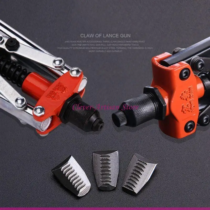 E06B 2 / 3pcs Pneumatique Rivet Pice Piece Single Double Pandage Tool Riveting Tool